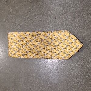 BROOKS BROTHERS 100% SILK PALM TREE PRINT NECK TIE